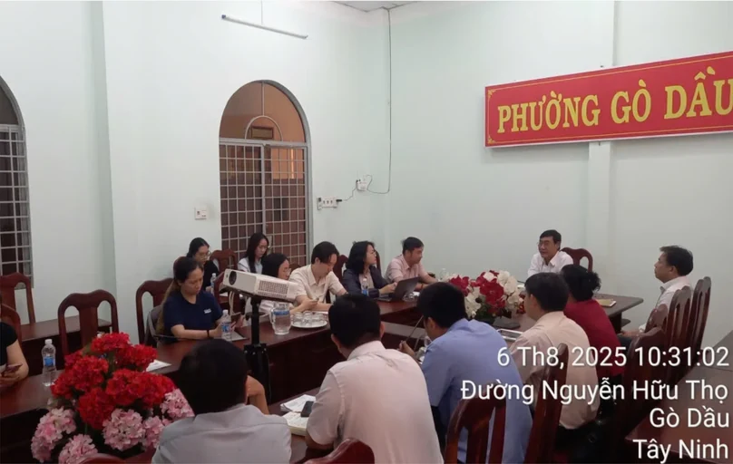 Hình ảnh hoạt động D-ICI — trao đổi tại hội trường